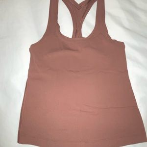worn once lululemon cropped tank! Nulu tank
